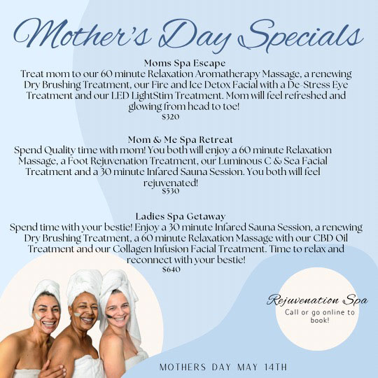 Mother's Day Spa Specials