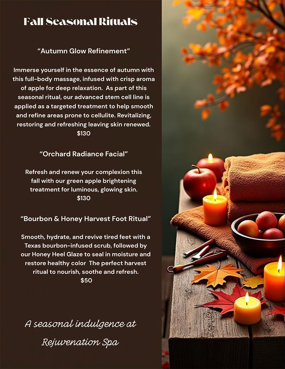 Fall Specials